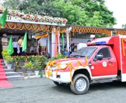 मुख्यमंत्री हेमंत सोरेन ने 58 आधुनिक फायर वाहनों को दिखाई हरी झंडी