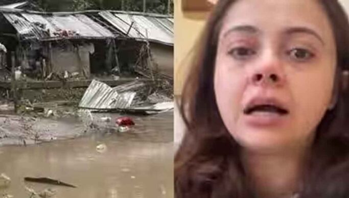 रोते हुए एक्ट्रेस बोलीं- मां बाढ़ में फंसी हैं, नानी और मासी का घर भी हुआ तबाह