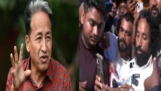 सोनम वांगचुक की अपील पर देवेंद्र महतो ने जल त्याग तोड़ा, भूख हड़ताल जारी
