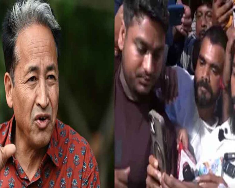सोनम वांगचुक की अपील पर देवेंद्र महतो ने जल त्याग तोड़ा, भूख हड़ताल जारी
