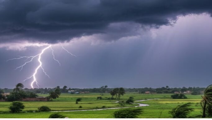Bihar Weather Alert: 16 अगस्त को 12 जिलों में आंधी-बारिश और वज्रपात
