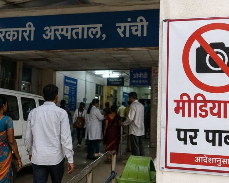 रांची के अस्पतालों में प्रवेश के नियम सख्त