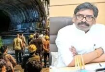 चमोली टनल हादसे में झारखंड के मजदूर फंसे