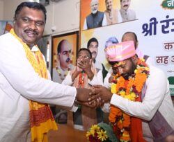 बीजेपी एससी मोर्चा के नए प्रदेश अध्यक्ष रंजय कुमार ने संभाला कार्यभार