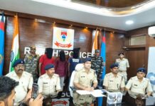 रांची में बड़ी वारदात की तैयारी कर रहे तीन अपराधी गिरफ्तार
