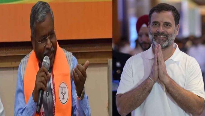 चुनाव प्रक्रिया के सवालों पर बाबूलाल मरांडी का राहुल गांधी पर पलटवार