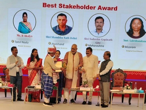 रेशम किसान ने राष्ट्रीय स्तर पर झारखंड का नाम किया रौशन