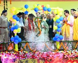 जन्माष्टमी पर मोरहाबादी पहुंचे हेमंत सोरेन