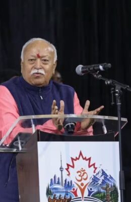 लंदन पहुंचे RSS प्रमुख मोहन भागवत, मंदिर-गुरुद्वारा में टेका मत्था