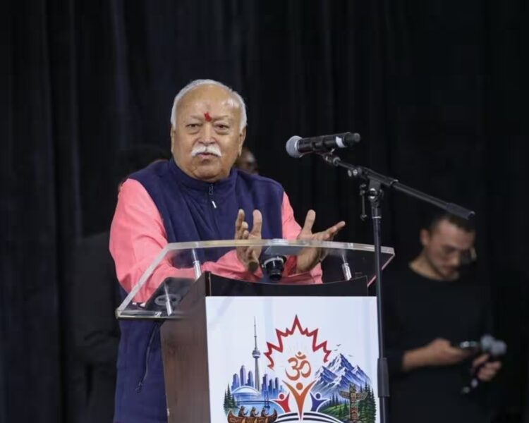 लंदन पहुंचे RSS प्रमुख मोहन भागवत, मंदिर-गुरुद्वारा में टेका मत्था