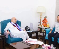 अमित शाह से मिले सुदेश महतो