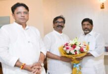 हेमंत सोरेन से मिलने हैदराबाद पहुंचे तेलंगाना के डिप्टी CM