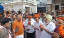 सुप्रीम कोर्ट के न्यायाधीश चंद्रशेखर कुमार ने बाबा बैद्यनाथ मंदिर में की पूजा