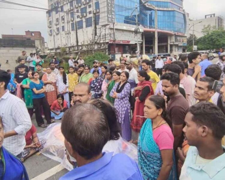 Ranchi Accident: बुजुर्ग की मौत के बाद सड़क जाम, आरोपी कार चालक की पहचान