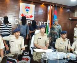 Ranchi Crime News: हथियार के साथ तीन आरोपी गिरफ्तार