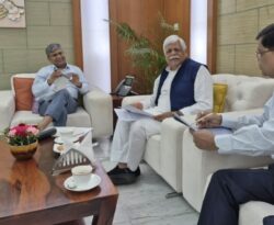 Palamu NH Project: सांसद विष्णुदयाल राम ने NHAI चेयरमैन से की बैठक