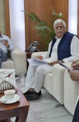 Palamu NH Project: सांसद विष्णुदयाल राम ने NHAI चेयरमैन से की बैठक