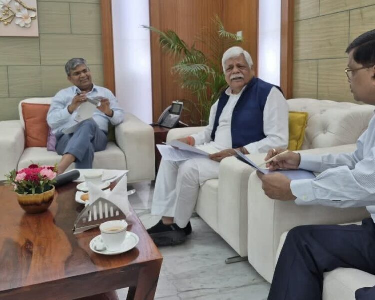 Palamu NH Project: सांसद विष्णुदयाल राम ने NHAI चेयरमैन से की बैठक