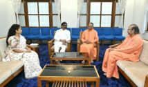 मुख्यमंत्री हेमन्त सोरेन पहुंचे योगदा सत्संग आश्रम, स्वामीजी से की मुलाकात