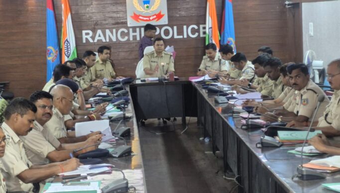 रांची में दुर्गा पूजा और विसर्जन जुलूस को लेकर अलर्ट