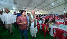 हेमंत सोरेन की मां रूपी सोरेन का संस्कार भोज संपन्न, नेमरा में उमड़ा जनसैलाब