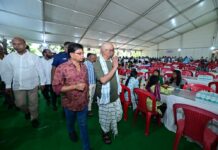 हेमंत सोरेन की मां रूपी सोरेन का संस्कार भोज संपन्न, नेमरा में उमड़ा जनसैलाब
