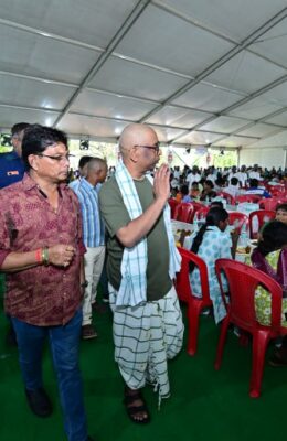 हेमंत सोरेन की मां रूपी सोरेन का संस्कार भोज संपन्न, नेमरा में उमड़ा जनसैलाब