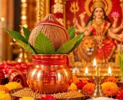 कलश स्थापना की विधि, पूजा सामग्री और मां शैलपुत्री के भोग की पूरी जानकारी