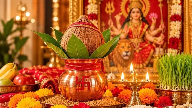 कलश स्थापना की विधि, पूजा सामग्री और मां शैलपुत्री के भोग की पूरी जानकारी