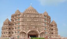 Ranchi: वाराणसी के स्वर्वेद महामंदिर की तर्ज पर बना पंडाल
