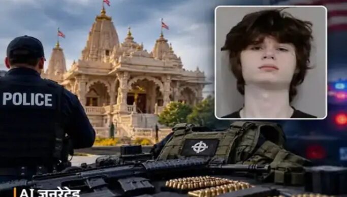 अमेरिका में हिंदू मंदिर पर गोलीबारी की कथित साजिश, भारत चिंतित