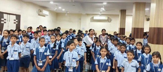 सरदार पटेल की जयंती पर जमशेदपुर के विद्यार्थियों ने दिया एकता का संदेश