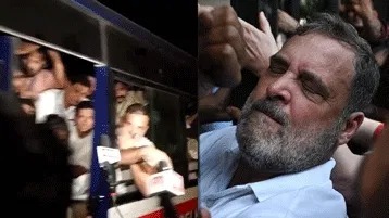 INDIA Bloc Protest: राहुल-प्रियंका हिरासत में, बाद में हुए रिहा