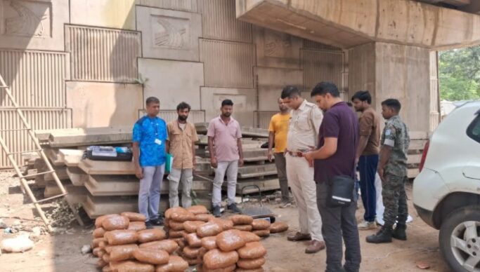 रांची में 97 किलो गांजा बरामद, NCB और पुलिस ने तीन आरोपियों को किया गिरफ्तार