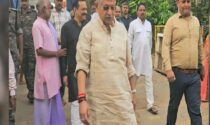 नवरात्र के सातवें दिन रजरप्पा मंदिर पहुंचे केंद्रीय मंत्री ललन सिंह, मां छिन्नमस्तिके से मांगा आशीर्वाद