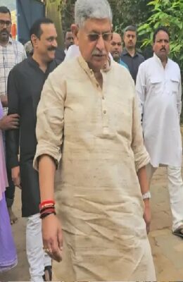 नवरात्र के सातवें दिन रजरप्पा मंदिर पहुंचे केंद्रीय मंत्री ललन सिंह, मां छिन्नमस्तिके से मांगा आशीर्वाद